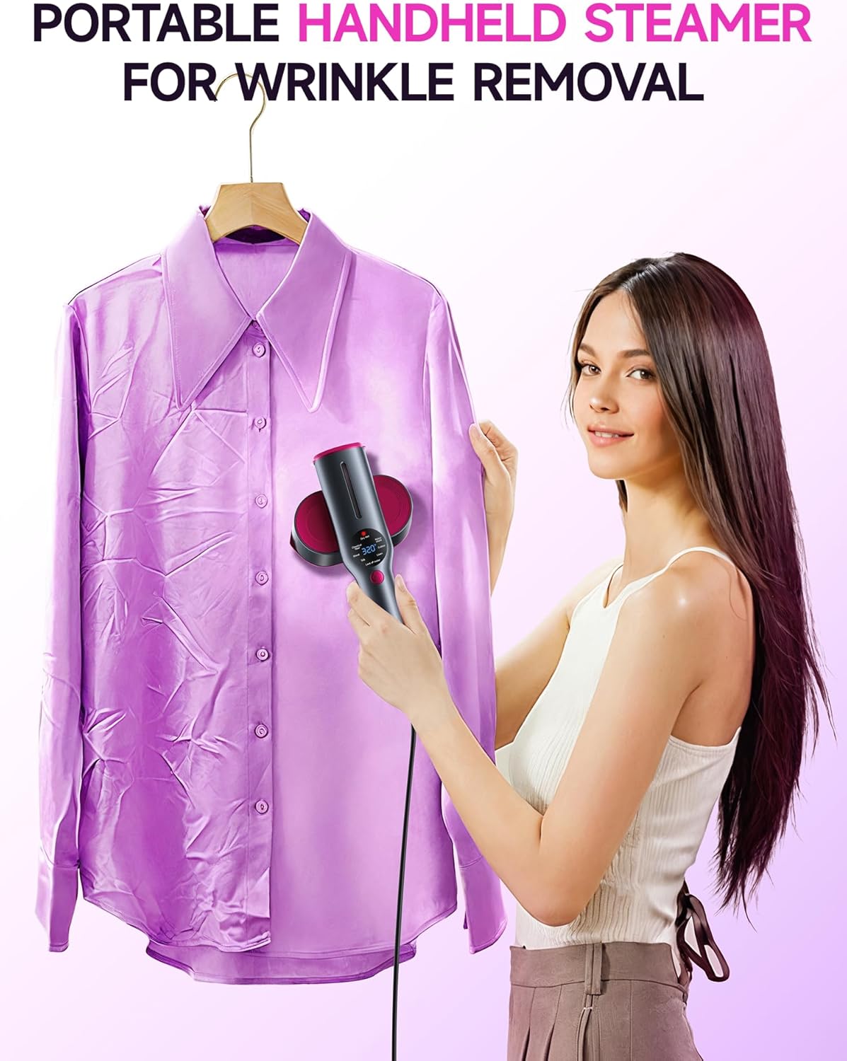 SwiftSteam 2-in-1 Garment Steamer