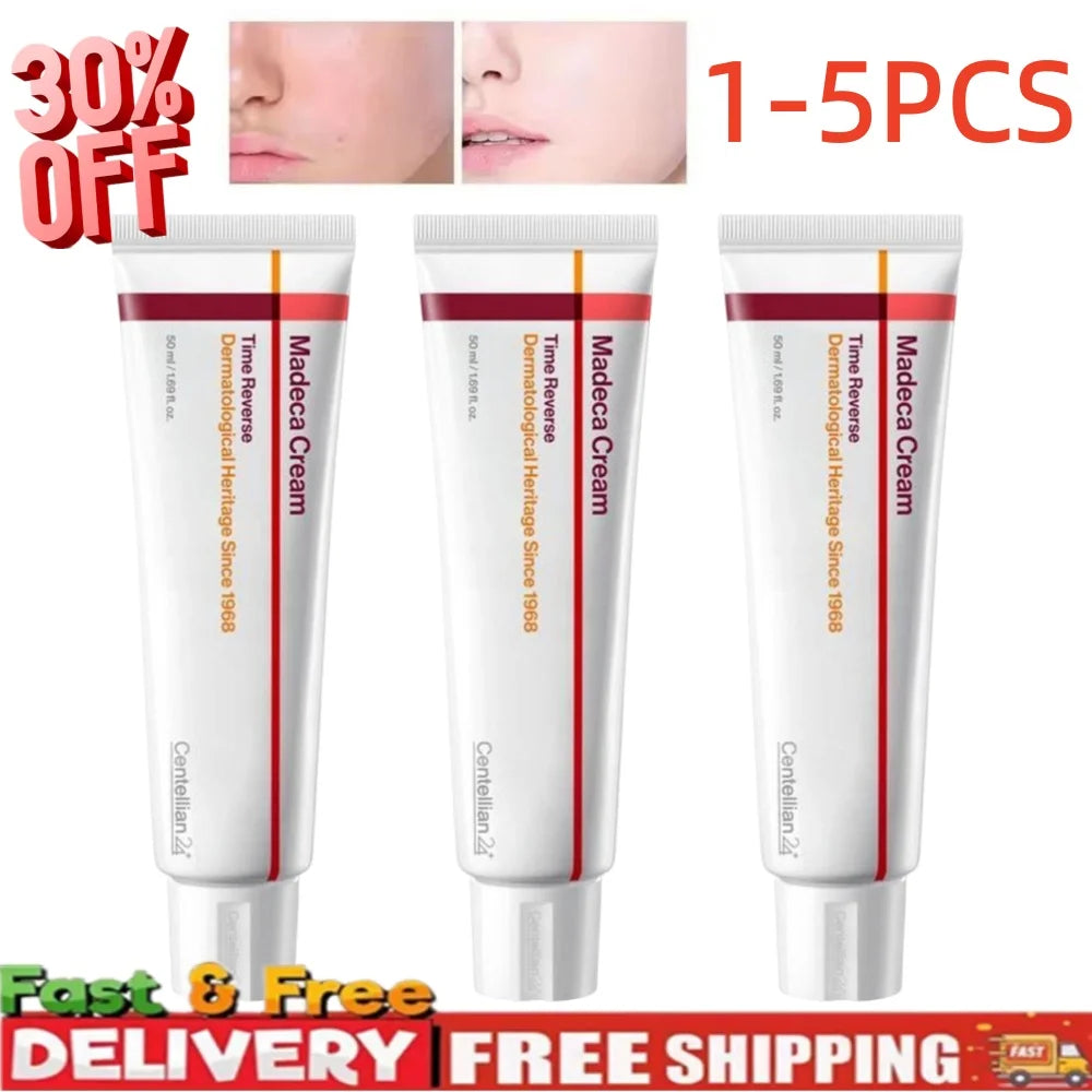 Korean Madeca Cream Centella Collagen Face Moisturizer Anti-Wrinkle Firming Barrier Repair Skin Care