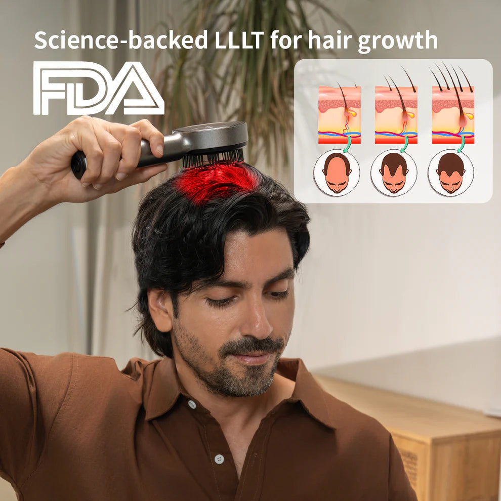 Oil-Infused Scalp Massager