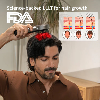 Oil-Infused Scalp Massager